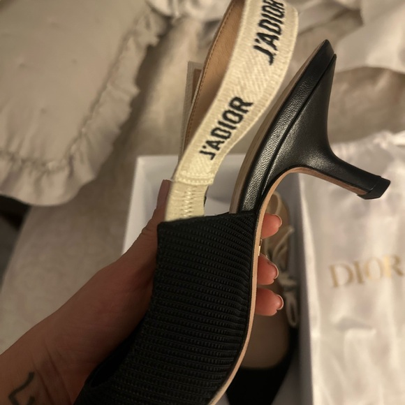 Dior SlingBack black stilletos - Picture 8 of 12